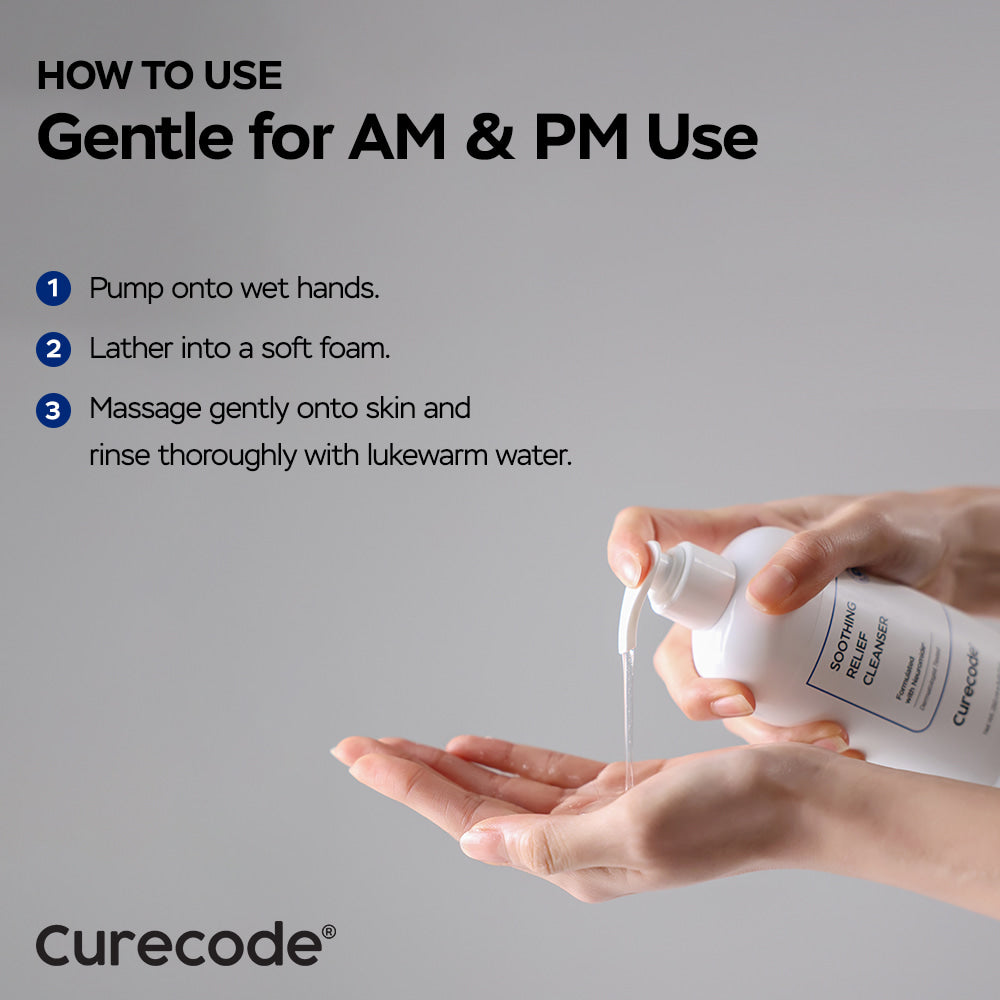Curecode Soothing Relief Cleanser