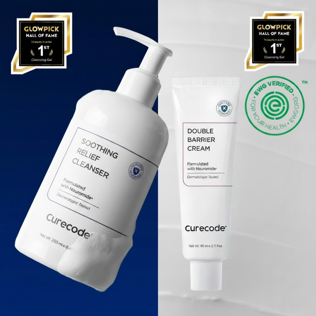 Curecode Daily Cleanse and Barrier Duo