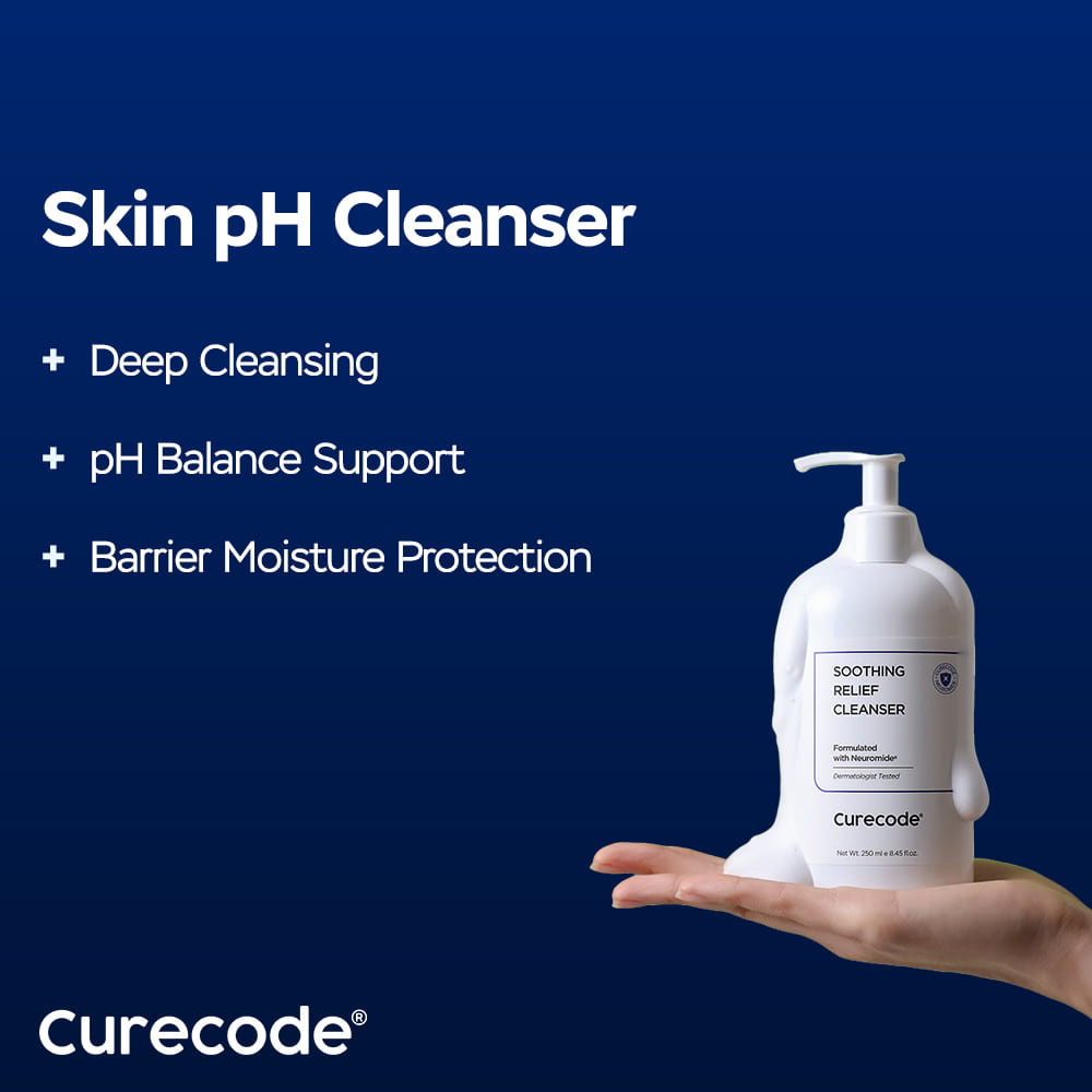 Curecode Soothing Relief Cleanser