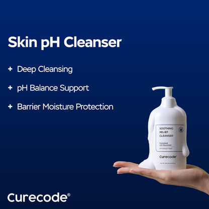 Curecode Soothing Relief Cleanser