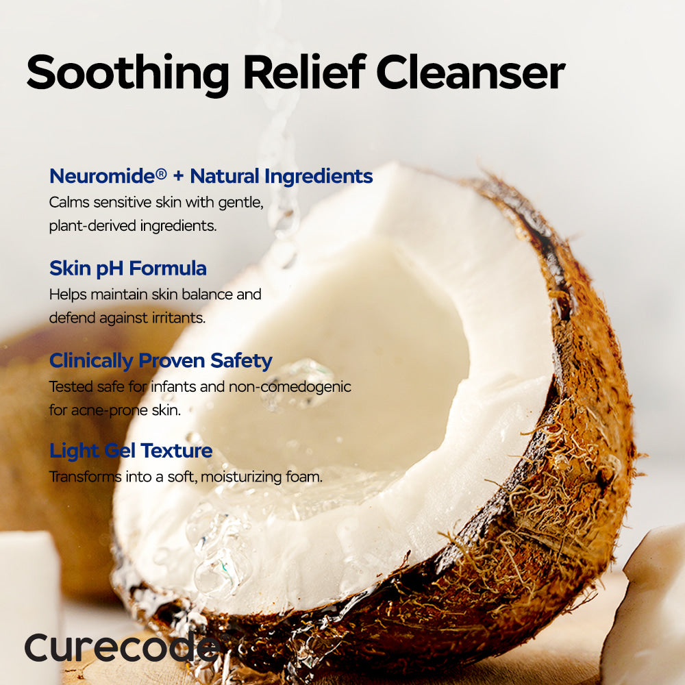 Curecode Soothing Relief Cleanser